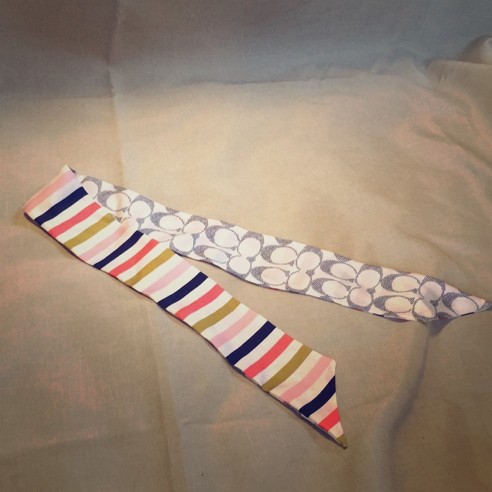Authentic Coach Reversible Scarf